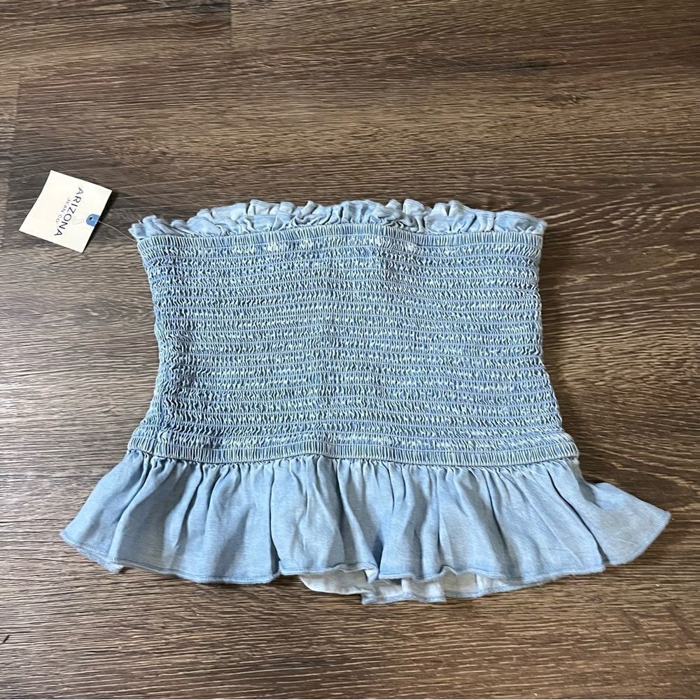 Arizona smocked tube top